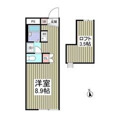 KS🌸初期費用８万円🏠✨敷金ゼロ🌟礼金ゼロ🌟仲介手数料ゼロ🌟ロフ...