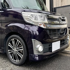 ダイハツ タントカスタム RS SA デカナビ ETC 両側パワースライドドア LA600S 美車の画像