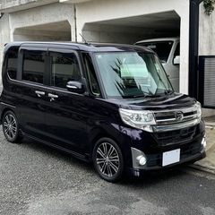 ダイハツ タントカスタム RS SA デカナビ ETC 両側パワースライドドア LA600S 美車の画像