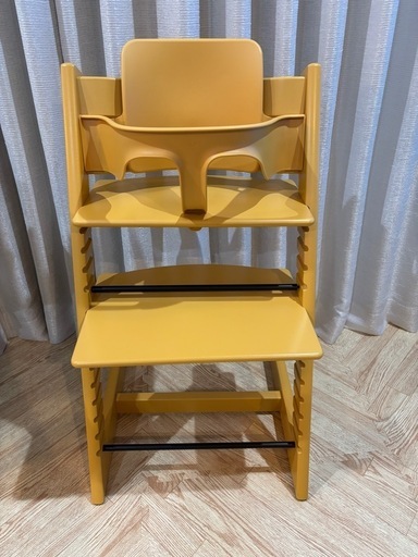【美品】ストッケ ハイチェア ベビーセット付き