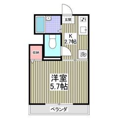 KS🌸初期費用5万円🏠✨敷金ゼロ🌟礼金ゼロ🌟仲介手数料ゼロ🌟賃料...