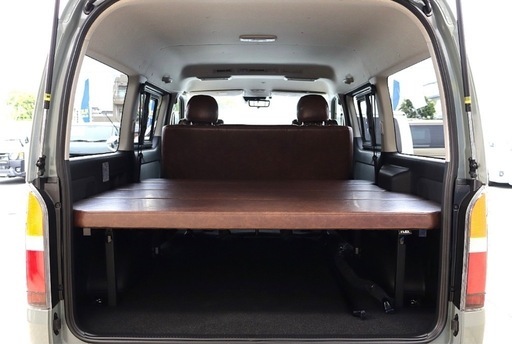 【美品】ハイエースワイド8型　ベッドキット　FLEX ノットレコード