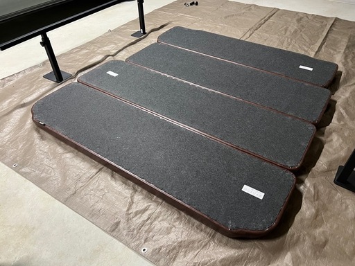 【美品】ハイエースワイド8型　ベッドキット　FLEX ノットレコード