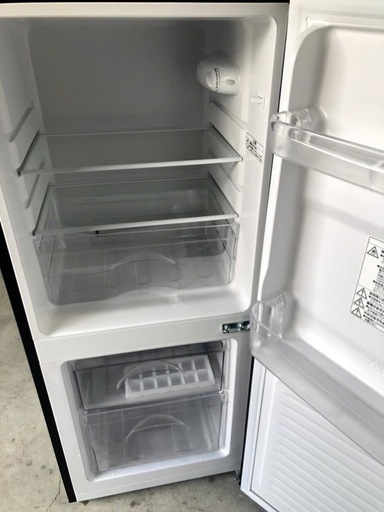 NO B43 ?福岡市内配送設置無料✨?【ニトリ】Nグラシア 2ドア 冷凍冷蔵庫 106L NTR-106BK  2022年 ブラック
