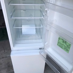 NO B53 🌈福岡市内配送設置無料✨🌈AF156Z-WE 冷蔵庫 ホワイト [156L /2ドア /右開きタイプ] の画像