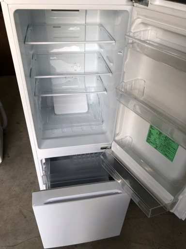 NO B52 ?福岡市内配送設置無料✨?yselect YRZF15J ヤマダオリジナル ２ドア冷蔵庫 (156L・右開き) ホワイト