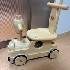 木製　手押し車　