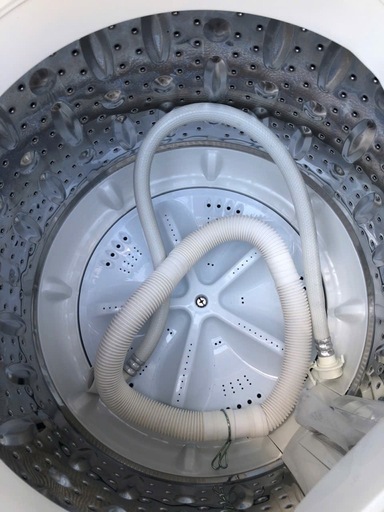 NO B58?福岡市内配送設置無料✨?HerbRelax YWM-T50A1 ヤマダ電機オリジナル 全自動電気洗濯機 (5kg)