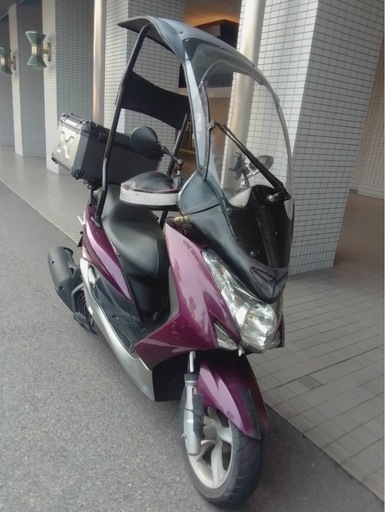 ヤマハ　マジェスティS155 ゾロルーフ　実働　リアボックス