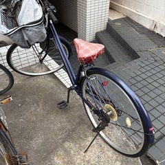 錆あり自転車