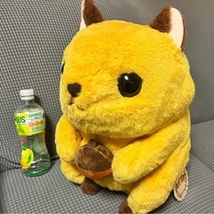 大きいリスのぬいぐるみ
