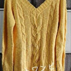 イエローブーツ Vネックワンピ