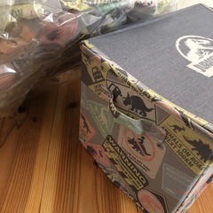 ジュラシックワールド　恐竜　ランドリーケース　収納ボックス　セッ...
