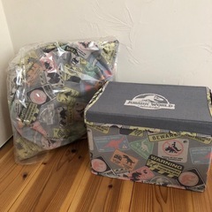 ジュラシックワールド　恐竜　ランドリーケース　収納ボックス　セット　おもちゃ収納　おもちゃ箱　バスケットの画像