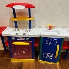 おままごと台所二つ