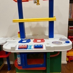 おままごと台所二つの画像
