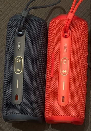 JBL FLIP6 RED&BLUE2本セット ステレオ対応タイプ