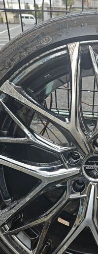 Kranza２０インチアルミホイールとタイヤ　20×8 １/2J　４本セット