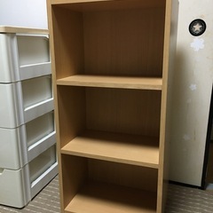 急募】3段カラーボックスの画像