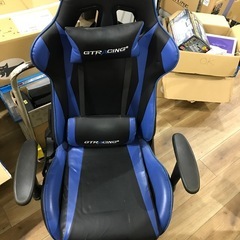【ゲーミングチェア】GTRACING ゲーミングチェア 実働品の画像