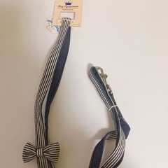 【新品】フリーク　ヒッコリー柄デニム　犬用リード　S〜10キロ