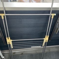 物干し竿　ラック
