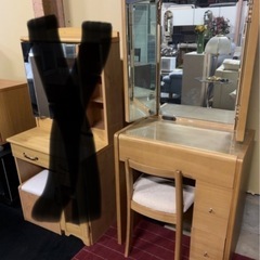 鏡つきドレッサーニトリの画像