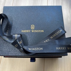 HARRY WINSTON ハリーウィンストン　空箱　リボン付き...