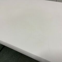 NITORI ニトリ 木製 折りたたみテーブル 作業台 パソコンテーブル ホワイト 幅70cm×奥行46cm×高さ67cm の画像