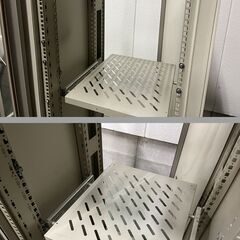 RITTAL リタール ネットワークラック サーバーラック 3段 鍵無し 幅62cm×奥行65cm×高さ181cm