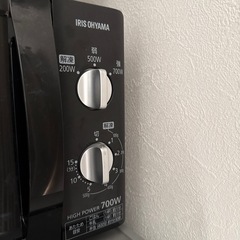 電子レンジ アイリスオーヤマの画像