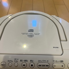 CDプレイヤーラジオ　の画像