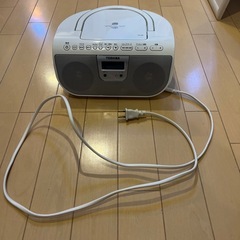 CDプレイヤーラジオ　の画像