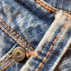 レディースデニムパンツ中古値下げの画像