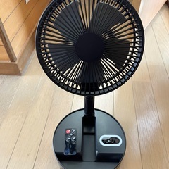 リビング 折りたたみ 卓上扇風機リモコン付き 充電式大容量 風量...