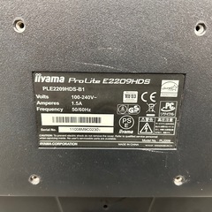 PCモニタ、ディスプレイ 21.5インチ　　の画像