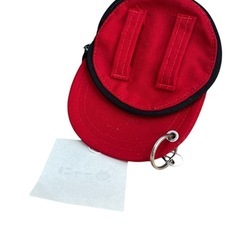 にゃー× NEW ERA キーホルダー レッド 新品タグ付き レア 廃盤の画像
