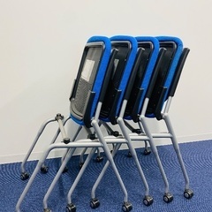 okamura ネスティングチェア 8140ZZ 4台セットの画像