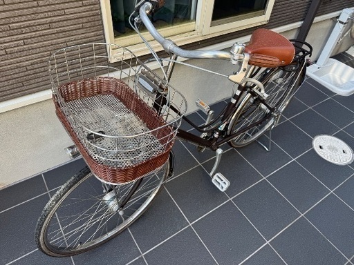 通学用自転車にピッタリです。