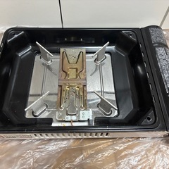 ガスコンロと鉄板セット