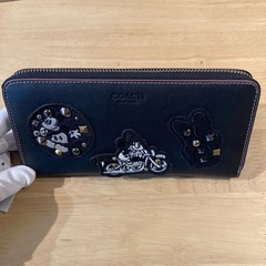コーチ　ミッキーマウス長財布A②【新品未使用】の画像