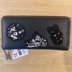 コーチ　ミッキーマウス長財布A②【新品未使用】の画像