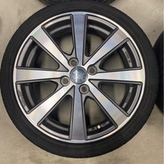 【早め希望】美品!ノーマルタイヤ165/45R16 タイヤ・ホイールセットの画像