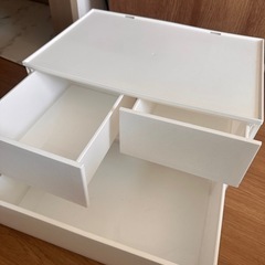 ニトリ引き出し　2段の画像