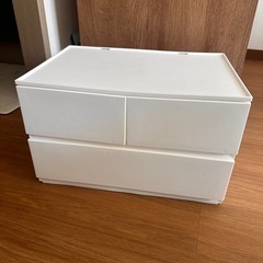 ニトリ引き出し　2段の画像