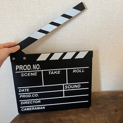 🉐カチンコ🎬（チョーク付き💛）