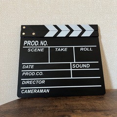 1000円ポッキリ🉐カチンコ🎬（チョーク付き💛）の画像