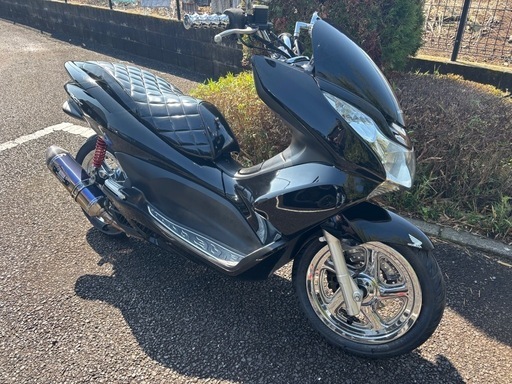 ホンダ　PCX125 JF28 カスタム　ブラック　整備済み
