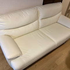 ニトリ　白　ソファ
