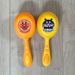 アンパンマン　楽器　おもちゃ　ギター　マラカス　タンバリンの画像